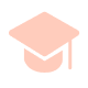 University graduation cap icon