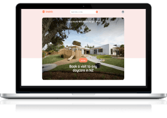 Large front-on view of a laptop