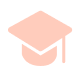 University graduation cap icon